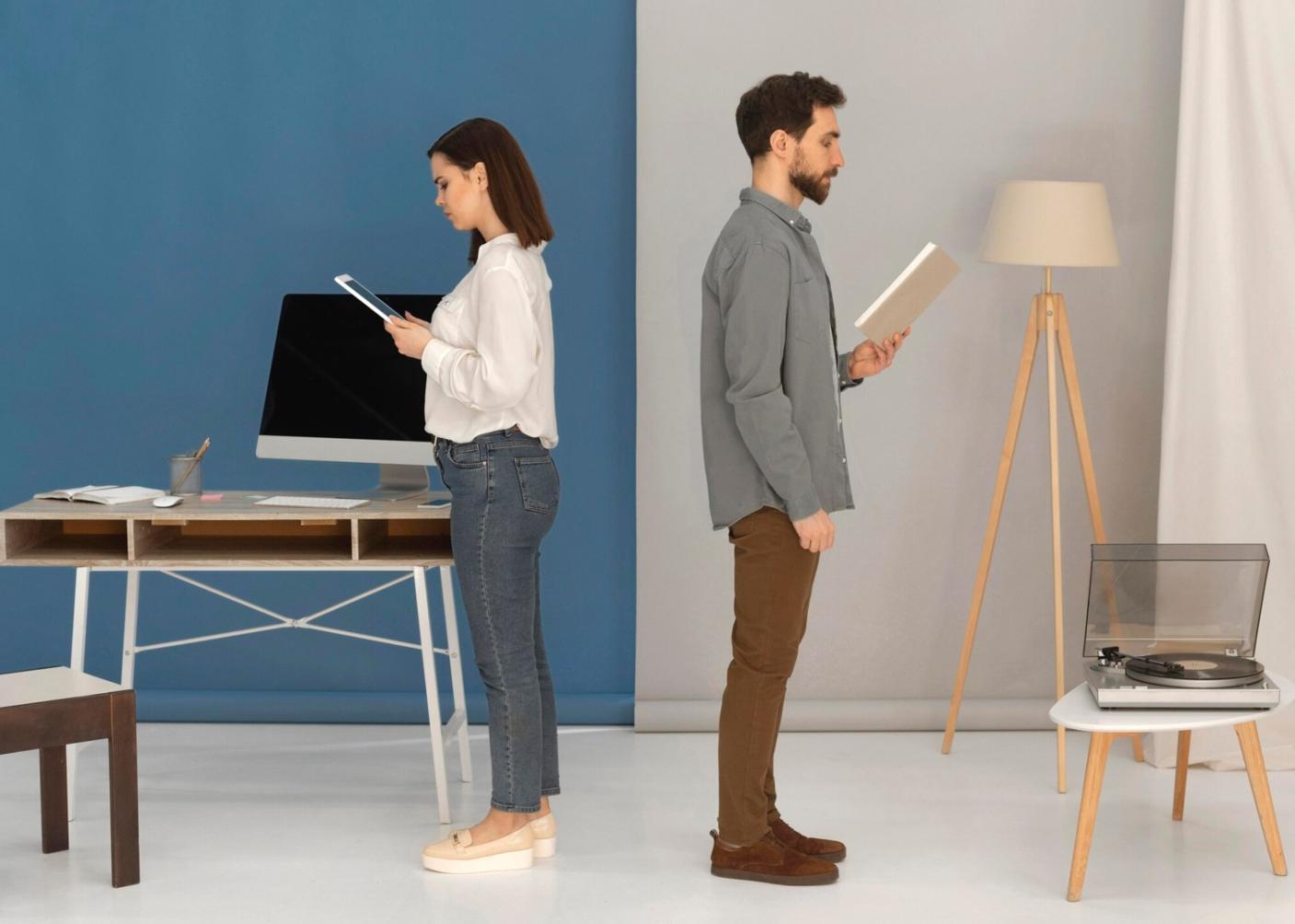 Ambiente de escritório moderno onde decorrem as sessões de formação